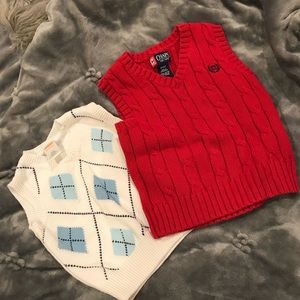 Pair of Boys Sweater Vests